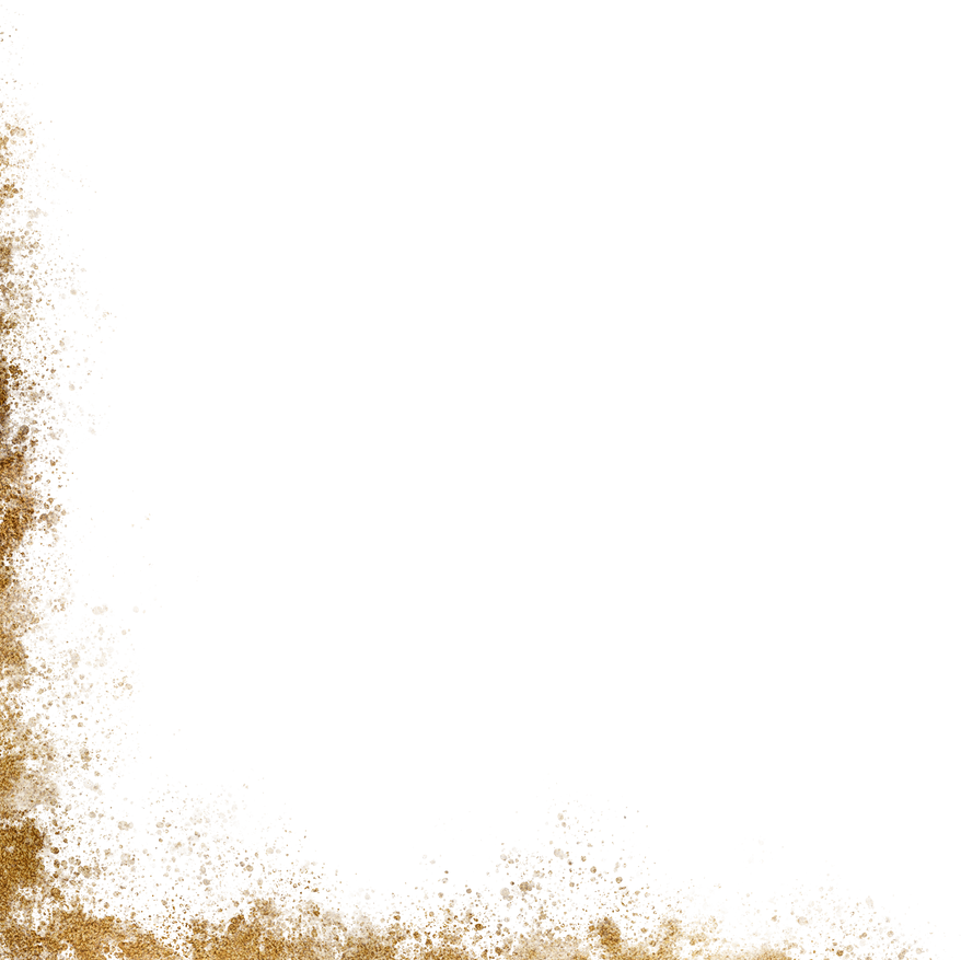 Gold Watercolor Border