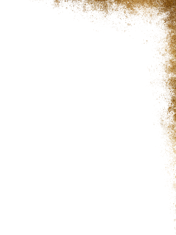 Gold Watercolor Border